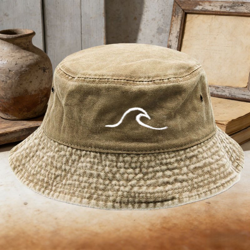 Bucket Hat Embroidered - Sombrero de Pescador de Algodón 2026,