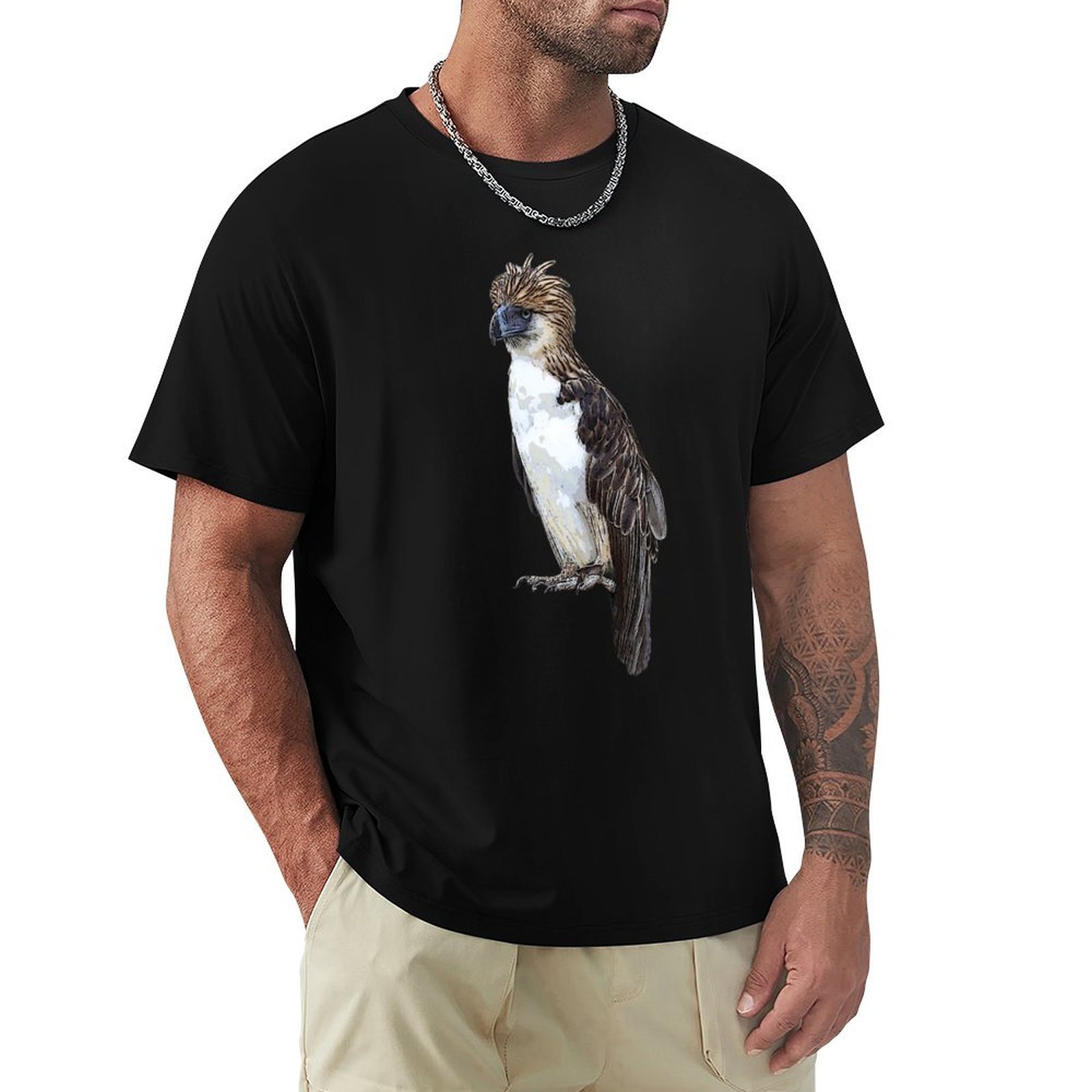 Street Fashion Philippines - Camiseta con Diseño de Águila Filipina,