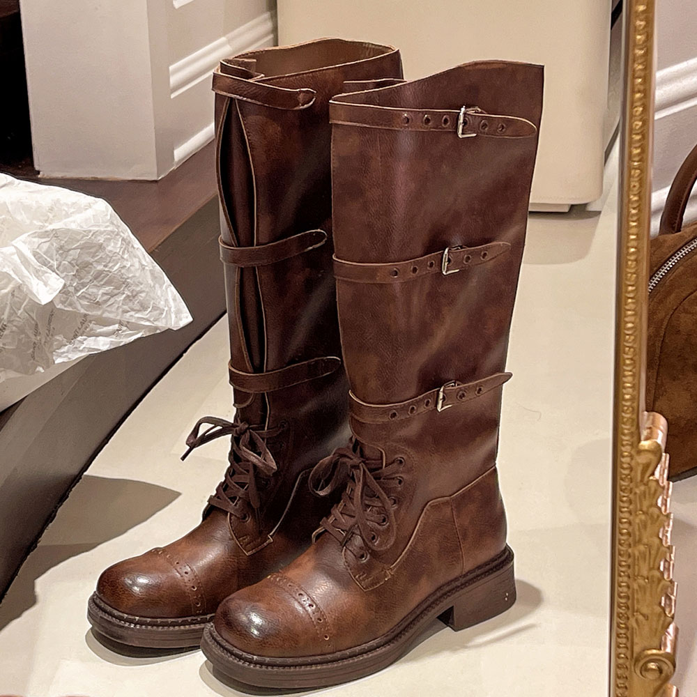 Street Fashion Designers - Botas hasta la rodilla para Mujer,