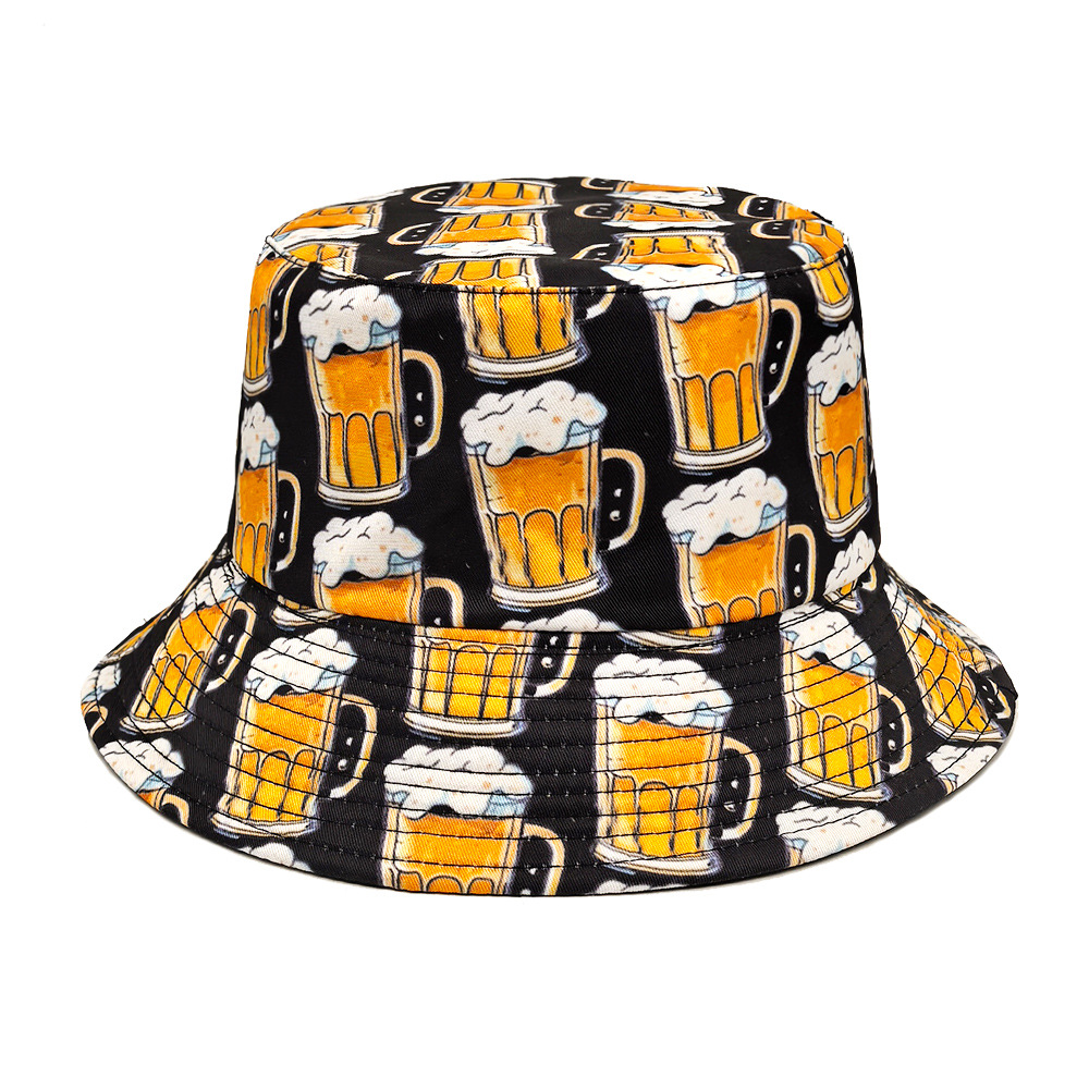 Bucket Hat Embroidered - Sombrero de pescador con estampado de