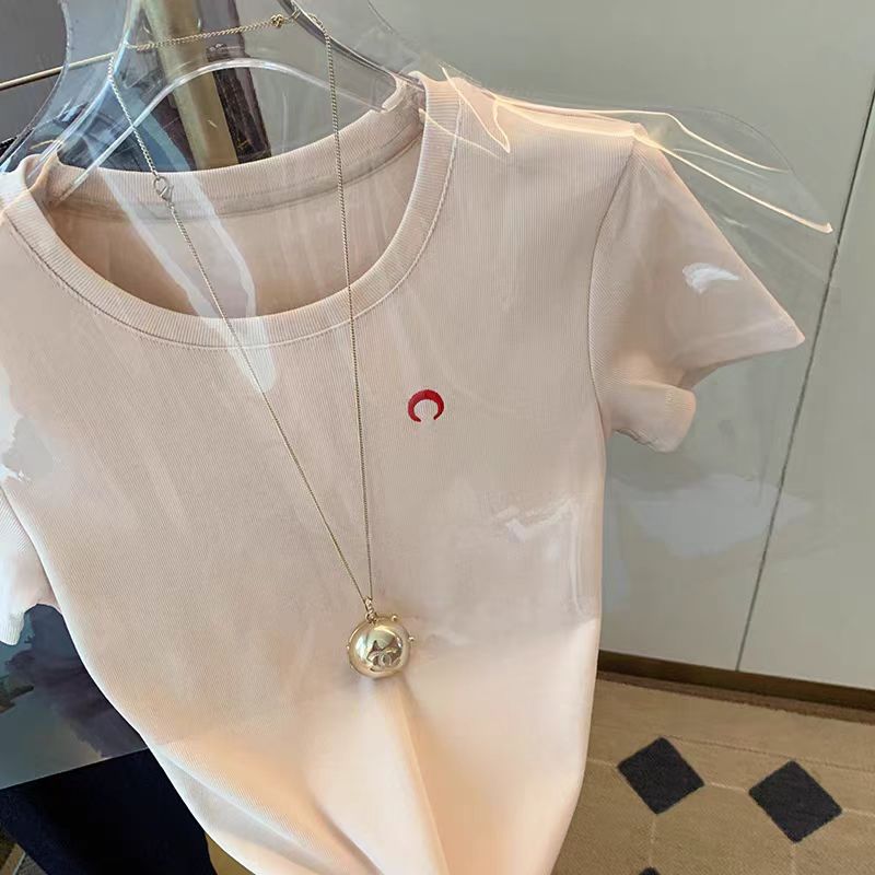 Korean Street Fashion Female - Camiseta coreana de verano para mujer,