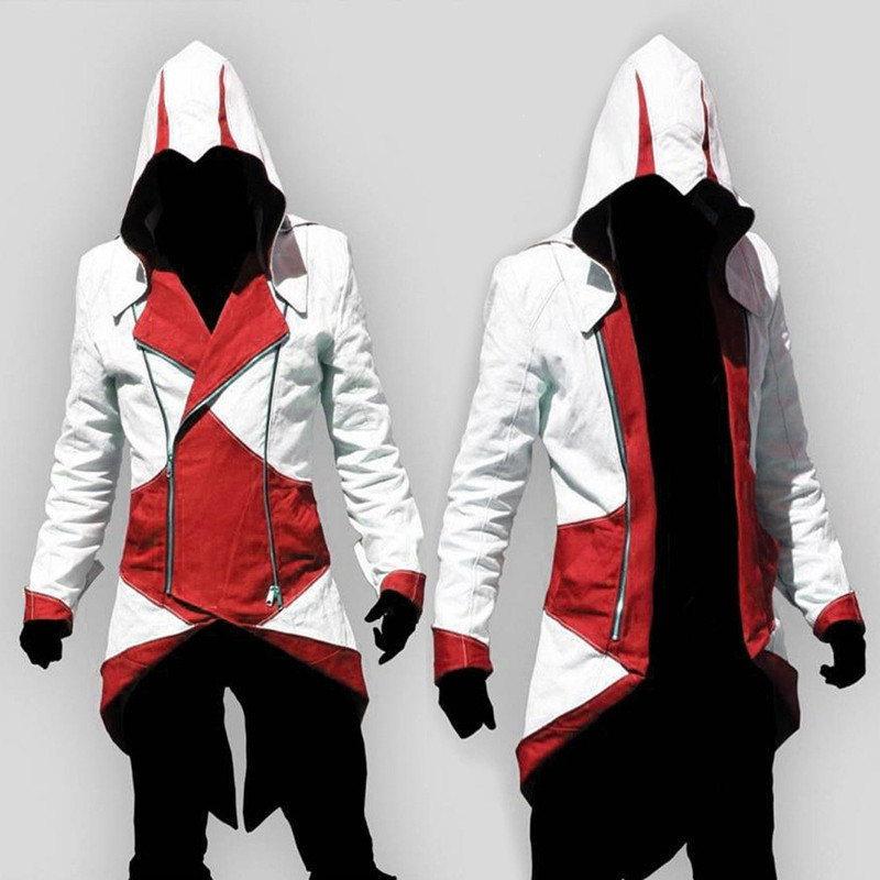Street Fashion Jacket Men - Ropa Steampunk de Halloween, disfraz de