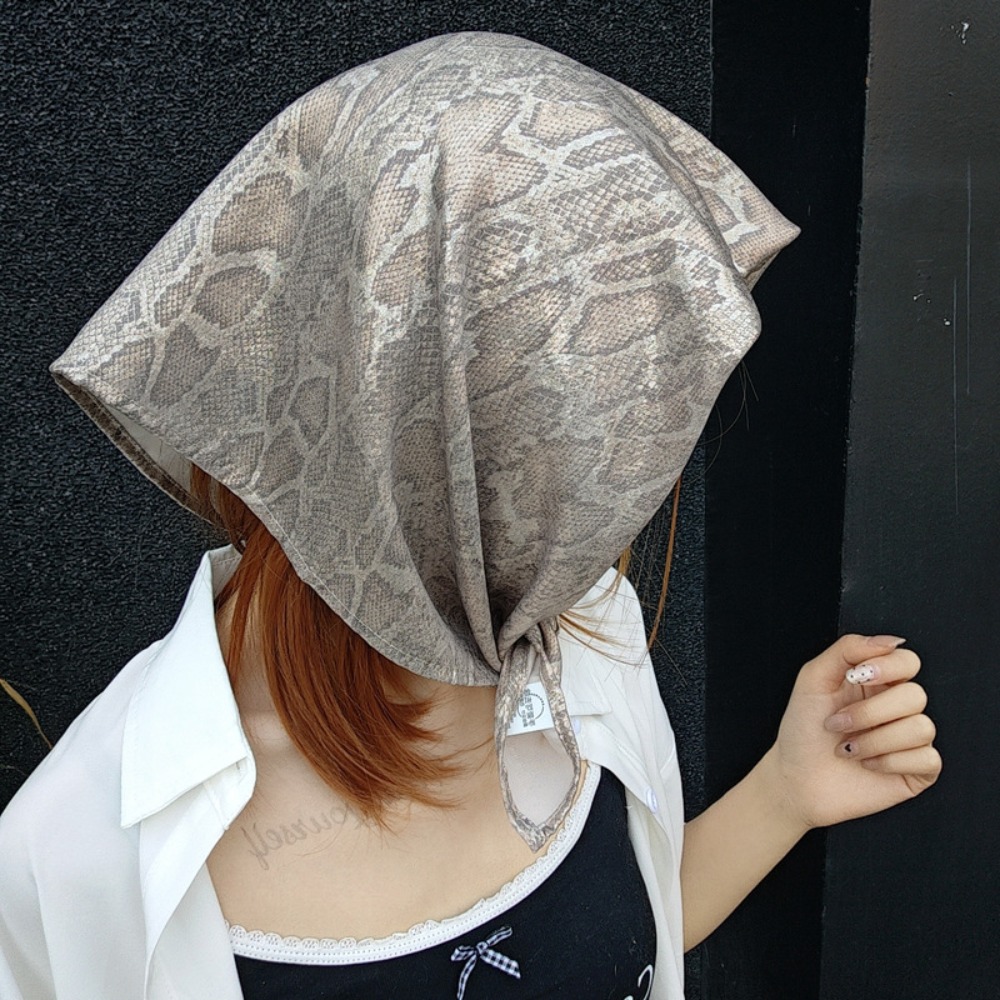 Street Fashion Baggy - Gorros Y2K con estampado de serpiente,