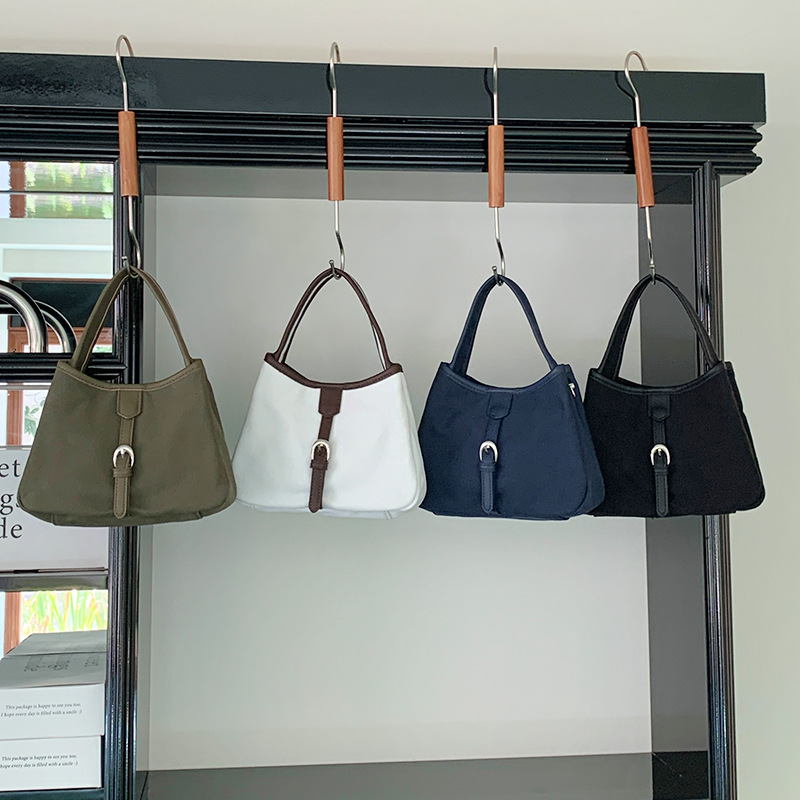 Korean Street Fashion Female - Bolso de Lona para Mujer, Estilo