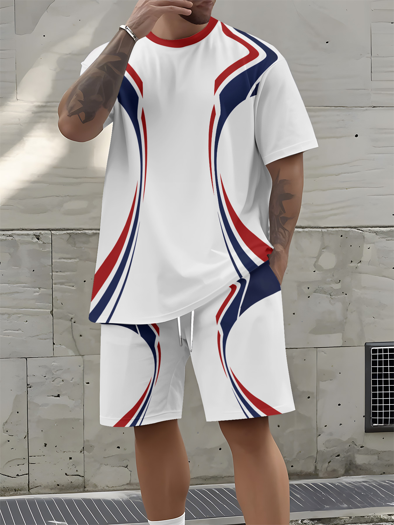 Street Fashion Designers - Conjunto de Verano 2026 para Hombre,