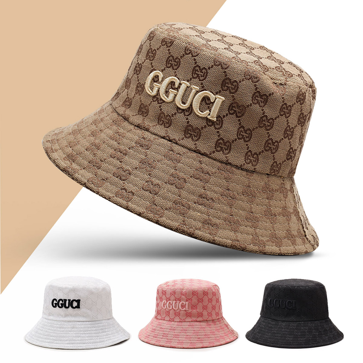 Bucket Hat Embroidered - Sombrero de pescador personalizado con letras
