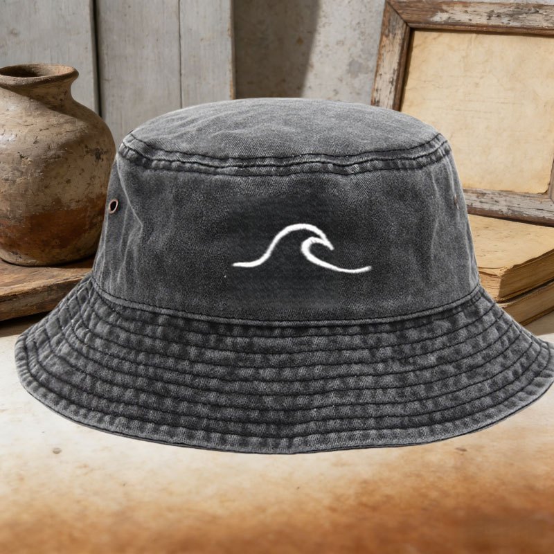 Sombrero de Pescador de Algodó - Bucket Hat Embroidered reseña y precio
