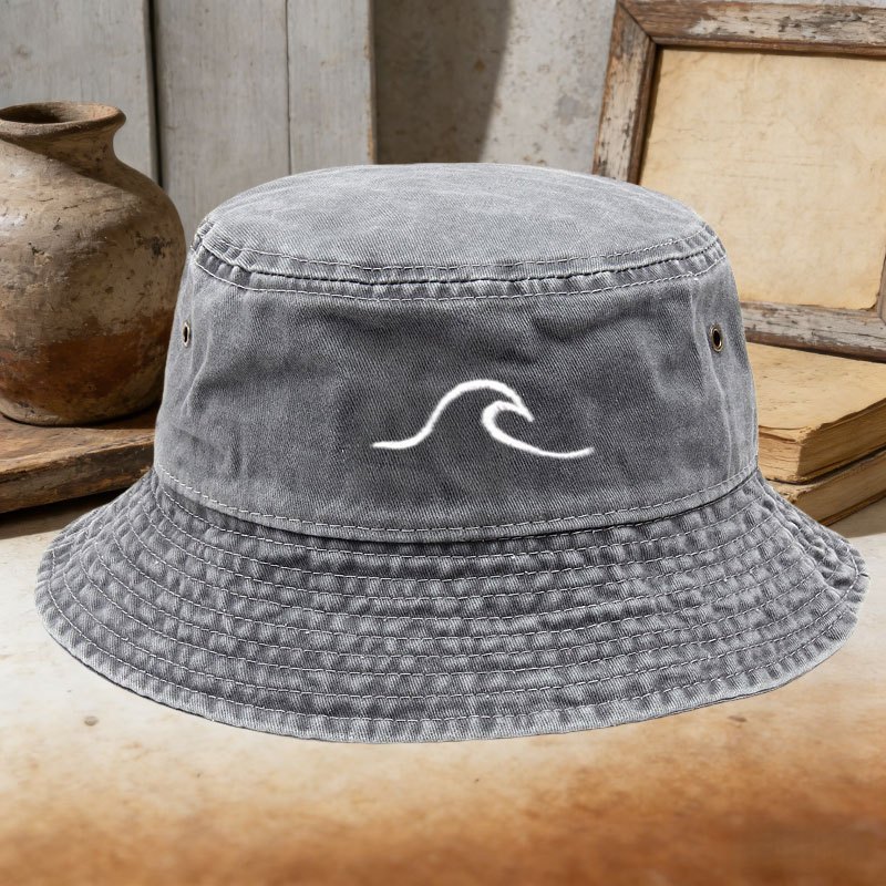 Sombrero de Pescador de Algodó - Bucket Hat Embroidered reseña y precio