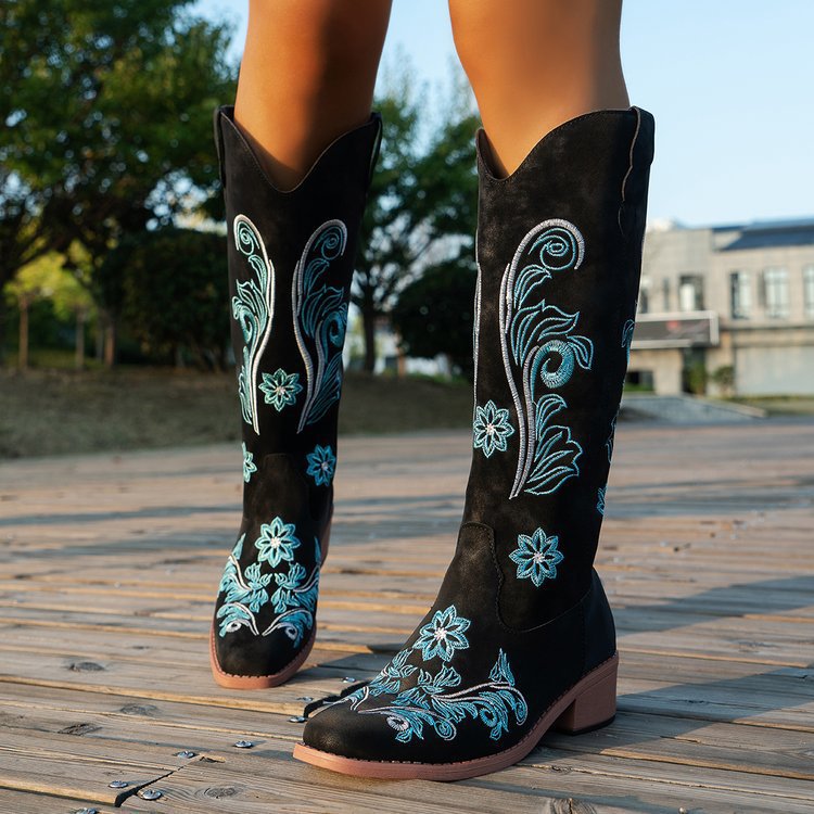 Botas Retro para mujer, botas  - Street Fashion Style Youtube reseña y precio