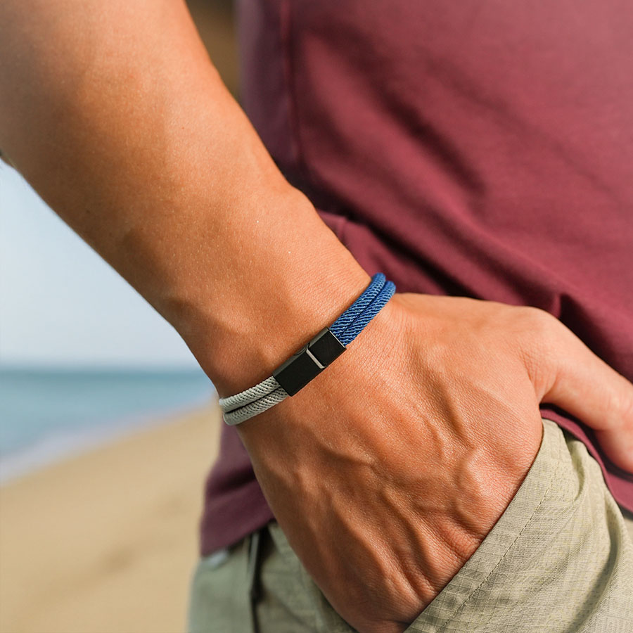 Pulsera de cuerda para hombre  - Street Fashion In Milan reseña y precio