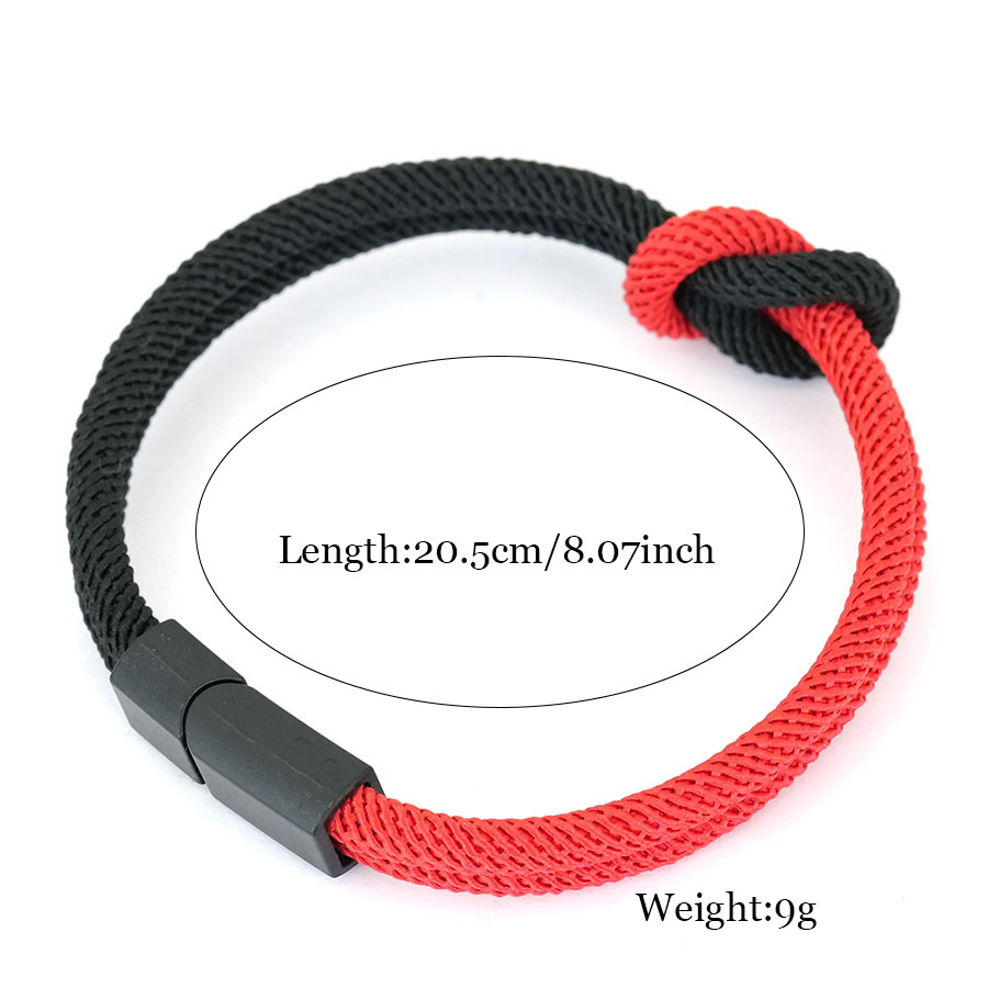 Pulsera de cuerda para hombre  - Street Fashion In Milan reseña y precio