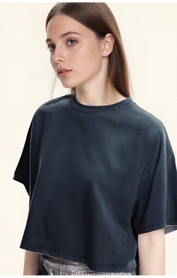 LOLO-Camiseta corta Sexy para  - Street Fashion Baggy reseña y precio