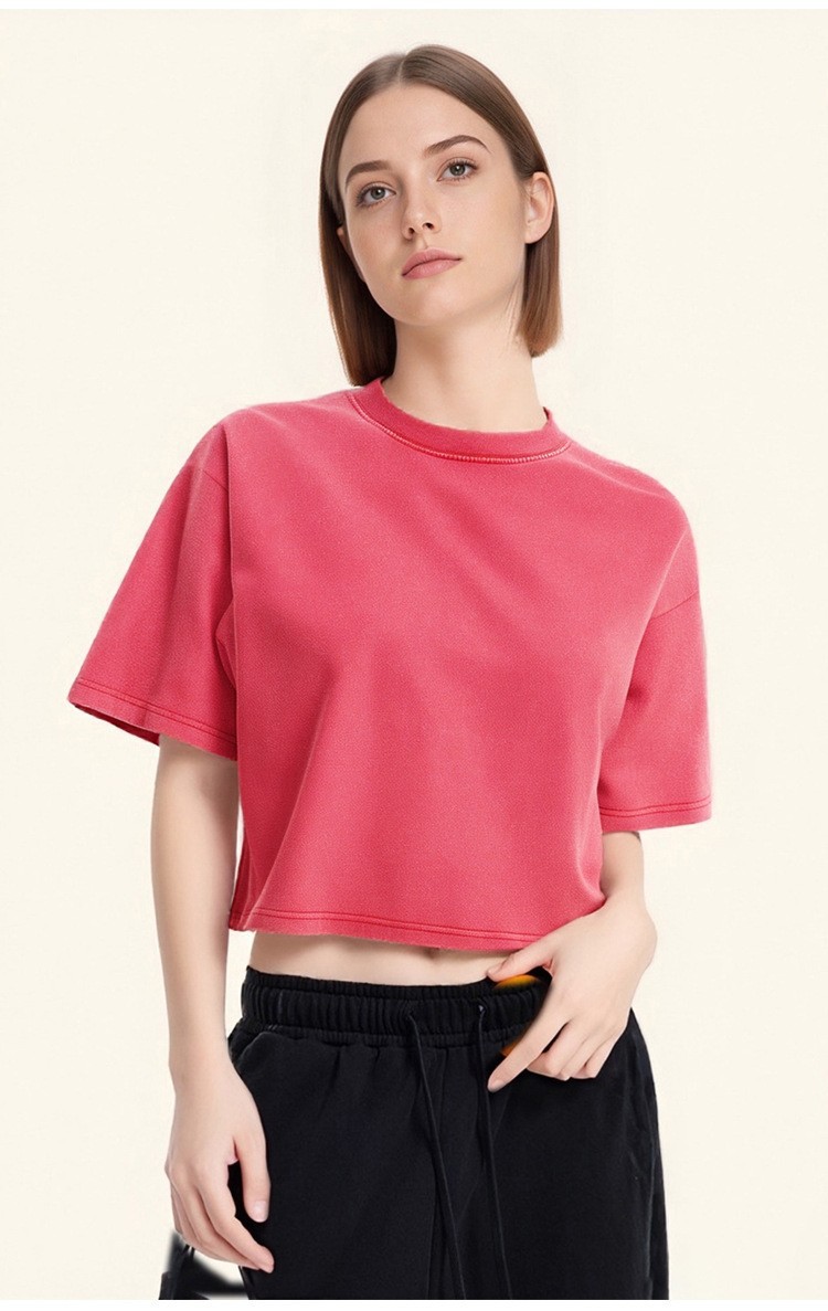 LOLO-Camiseta corta Sexy para  - Street Fashion Baggy reseña y precio
