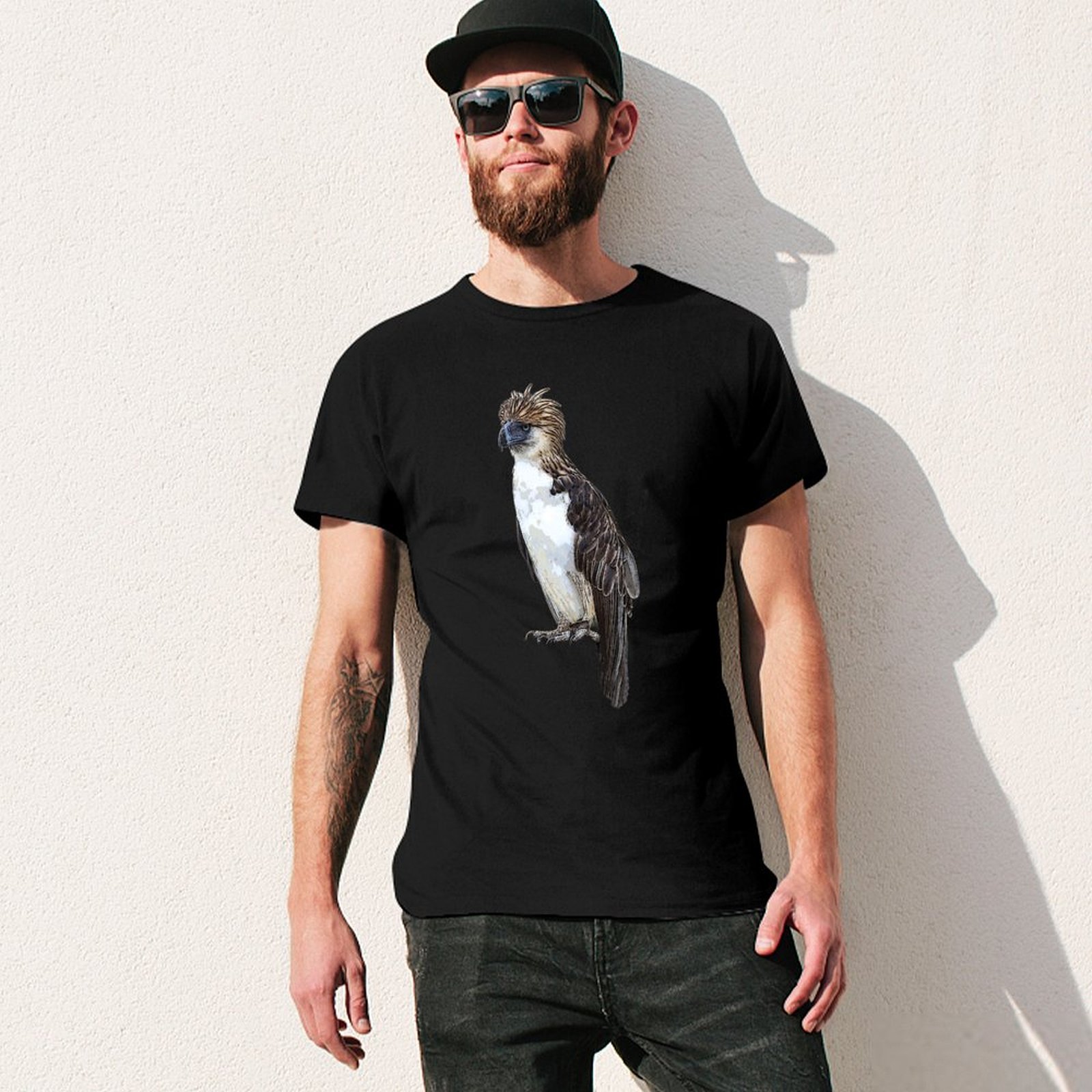 Camiseta con Diseño de Águila  - Street Fashion Philippines reseña y precio