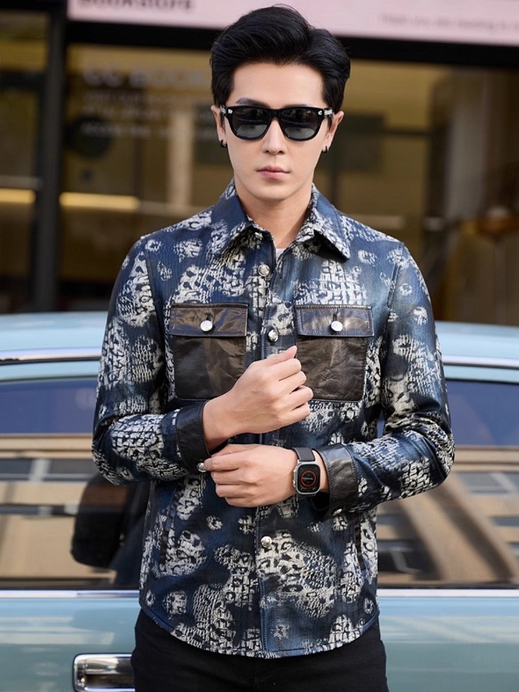 Nueva moda de lujo con estampa - Street Fashion Jacket Men reseña y precio