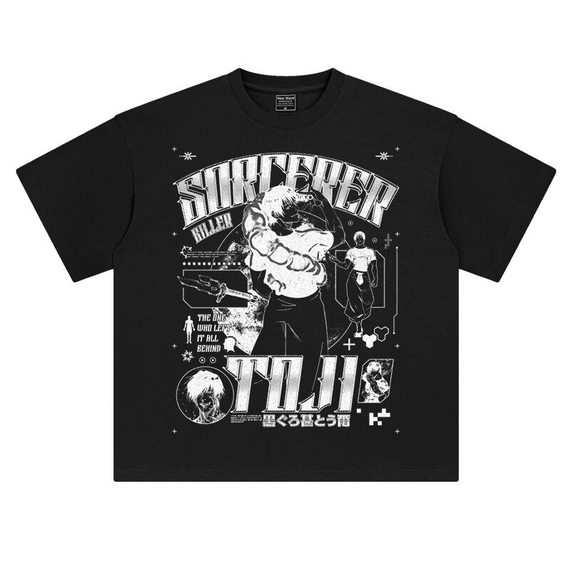 Camiseta Gráfica de Verano 26  - Street Fashion Of Japan reseña y precio