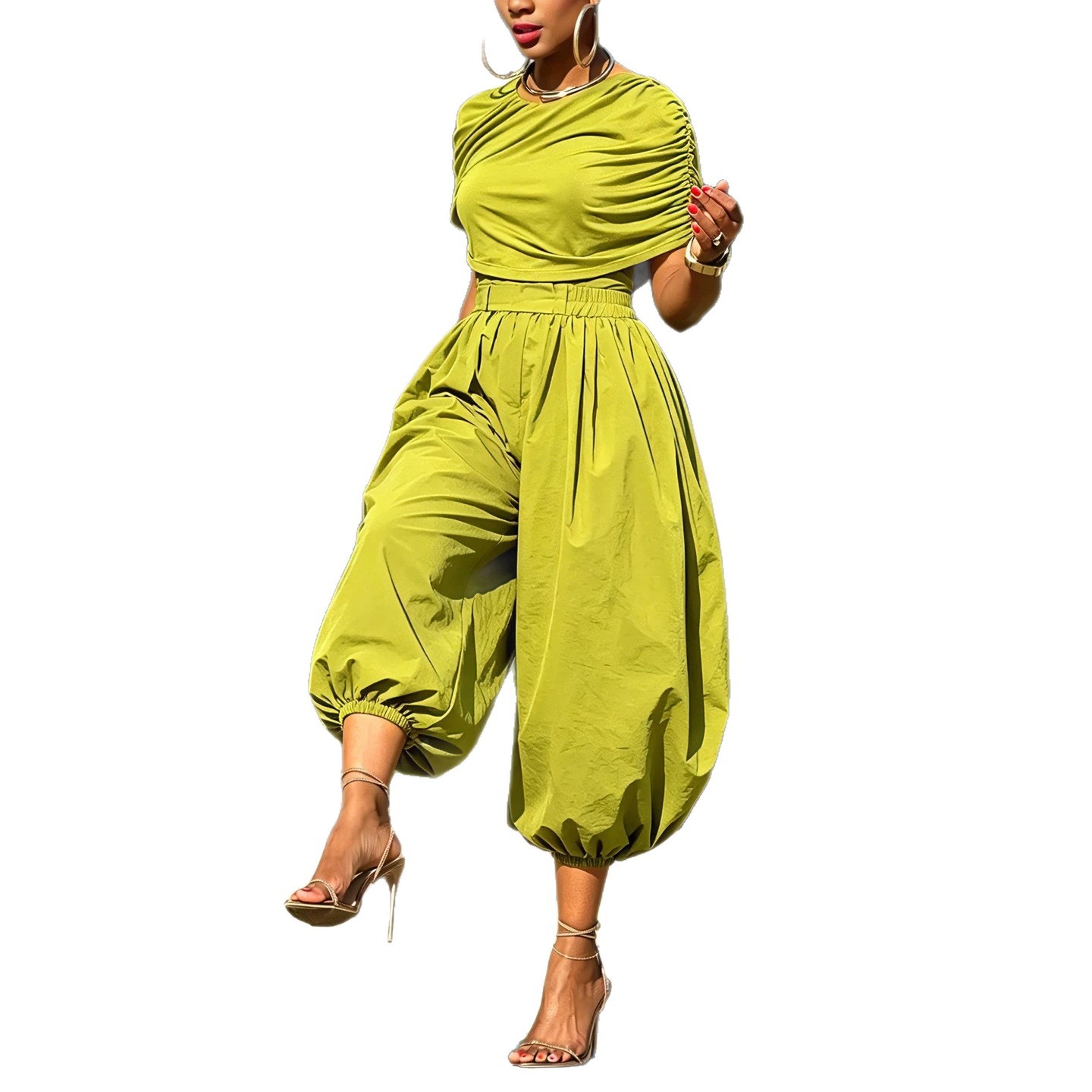 Conjunto de dos piezas a juego - Street Fashion Baggy reseña y precio
