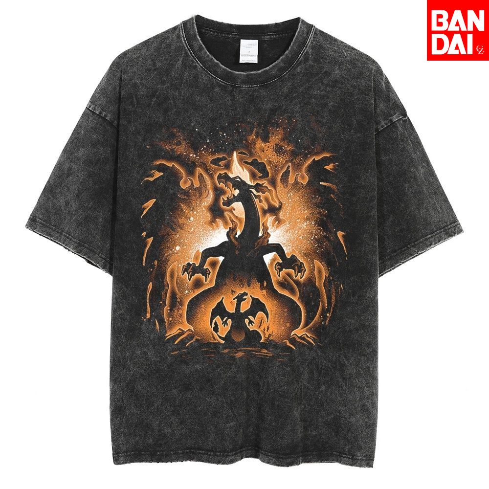Camiseta de Pokémon Charizard  - Street Fashion Baggy reseña y precio