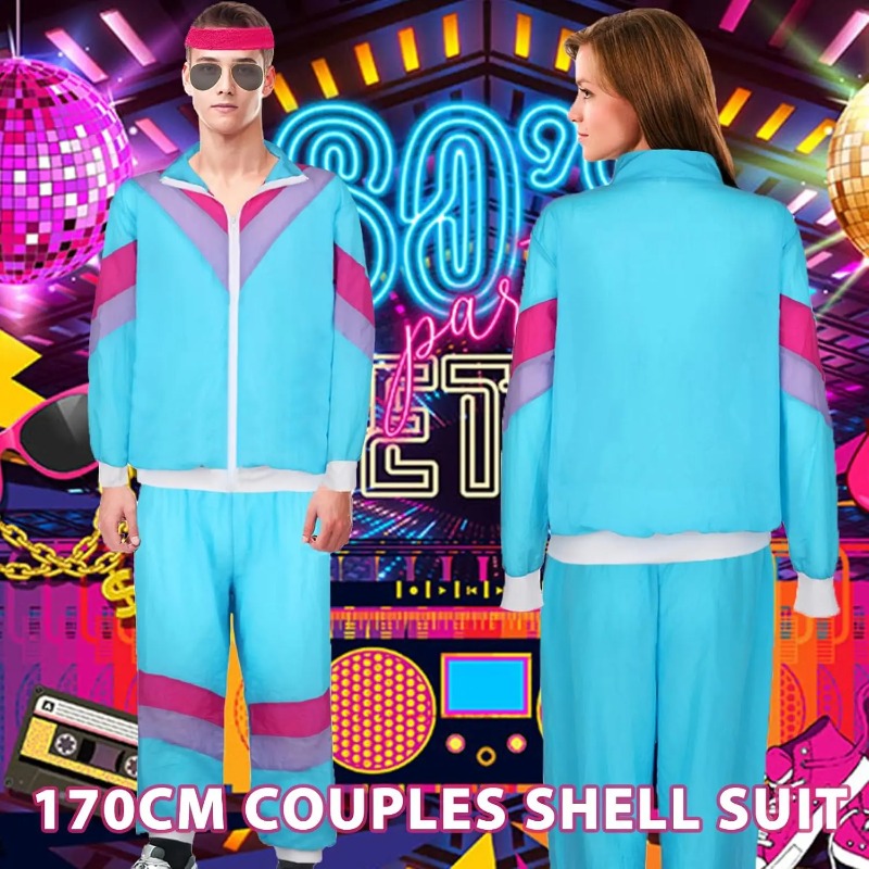Disfraces de los años 80 y 90  - Street Fashion Jacket Men reseña y precio