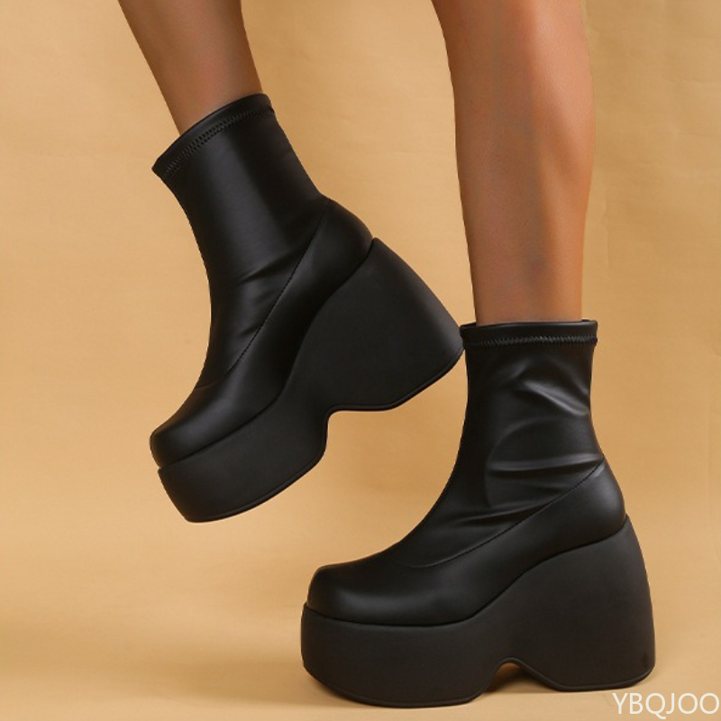Botas de mujer de tubo corto d - Street Fashion Style Youtube reseña y precio