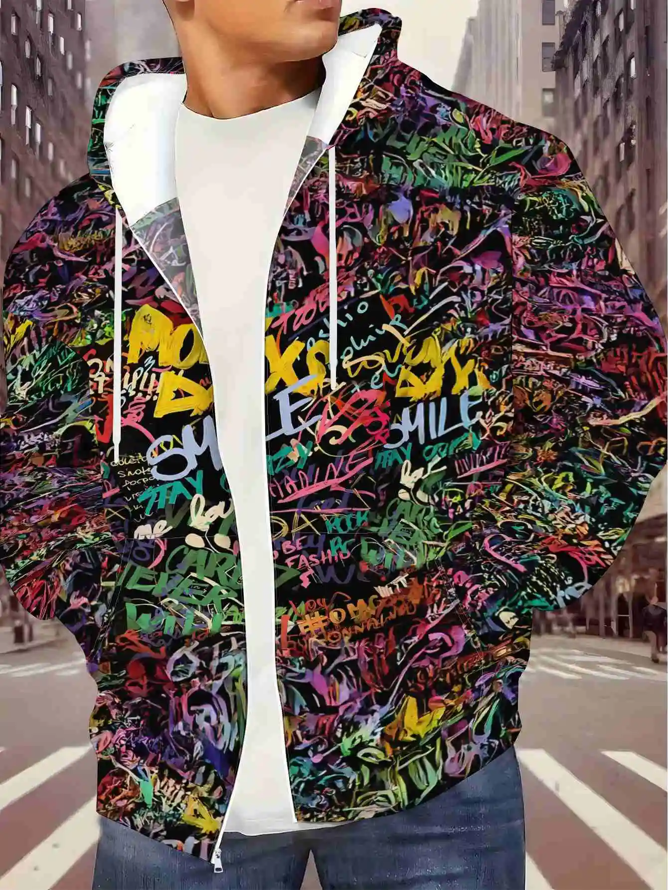 Chaqueta Cortavientos con Capu - Street Fashion Vogue reseña y precio