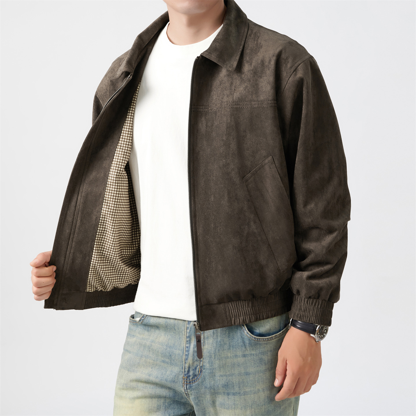 Chaqueta Corta Minimalista de  - Coach Jacket Bomber reseña y precio