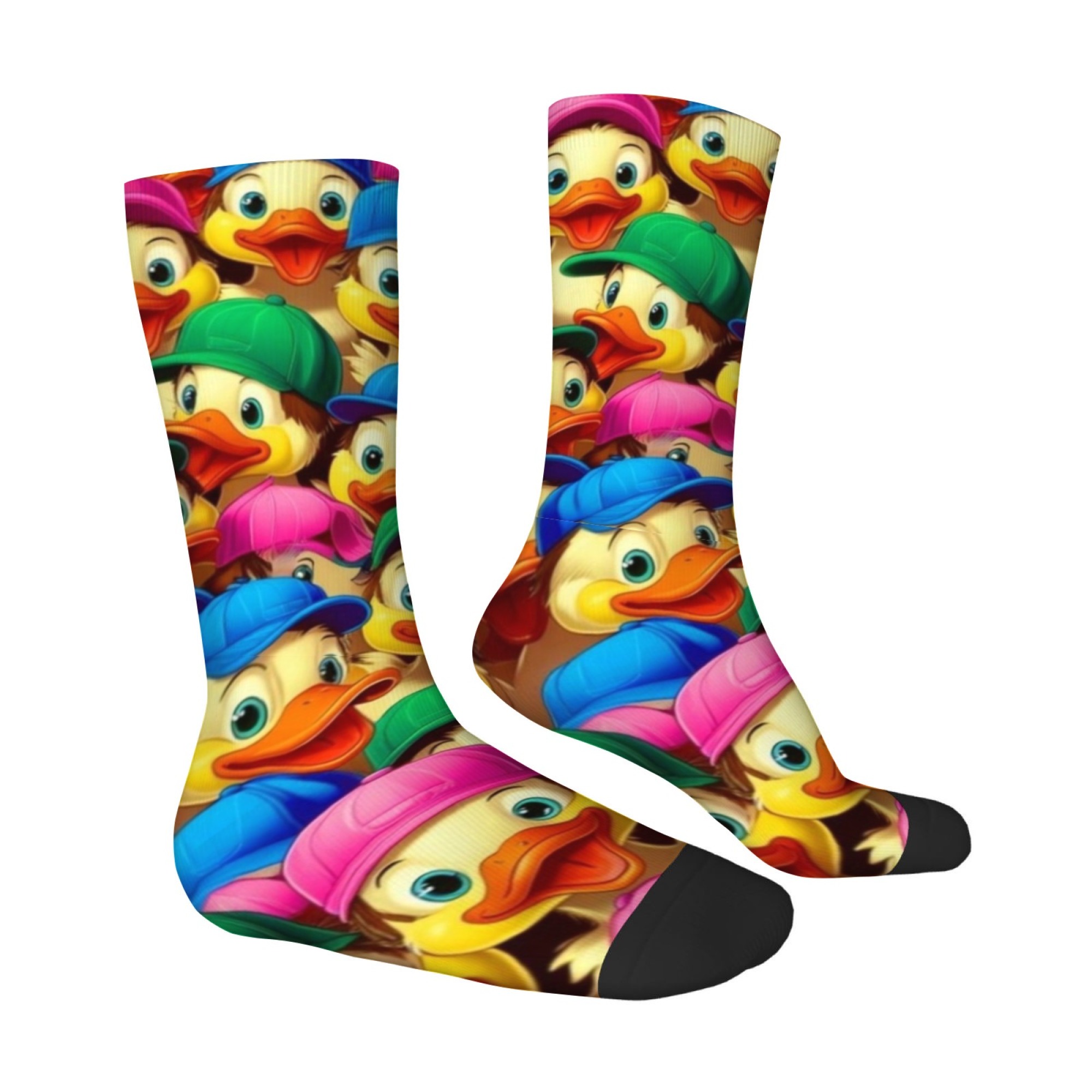 Calcetines Happy Rubber Duck,  - Street Fashion Style Youtube reseña y precio
