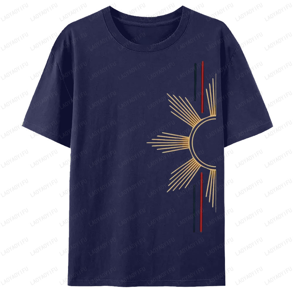 Camiseta minimalista de sol fi - Street Fashion Philippines reseña y precio