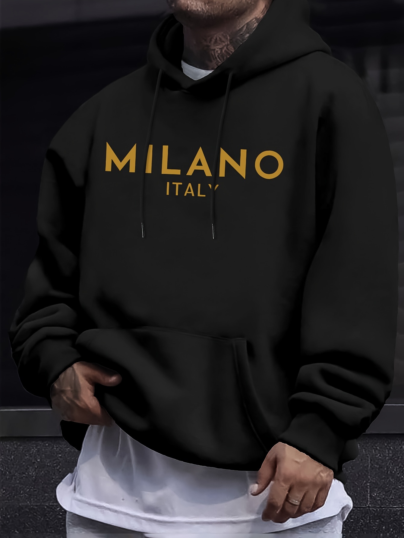 Sudadera con Capucha Milan Let - Street Fashion In Milan reseña y precio