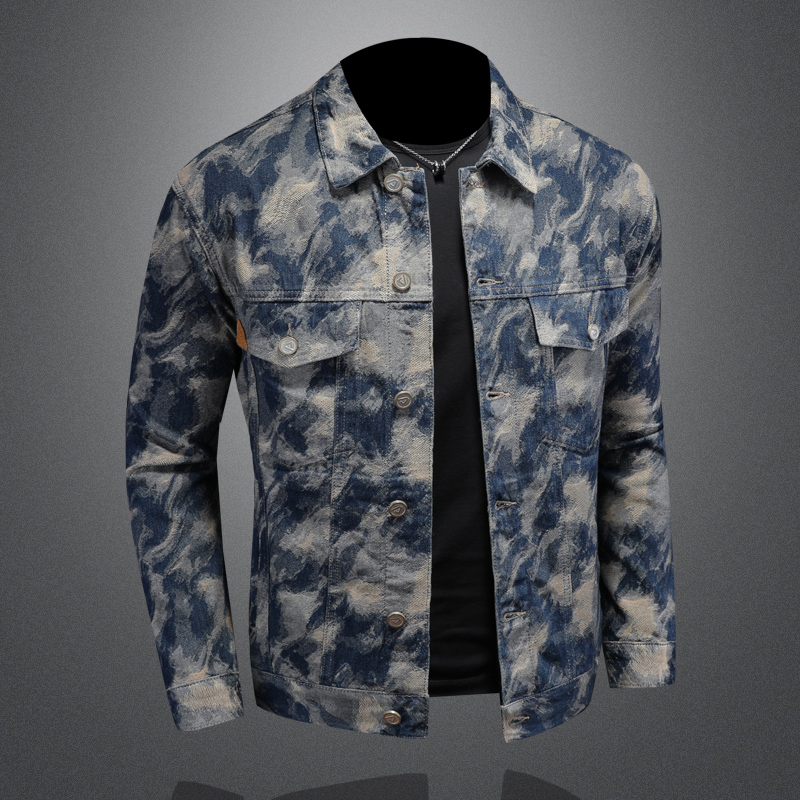 Chaqueta vaquera Vintage de pr - Street Fashion Jacket Men reseña y precio
