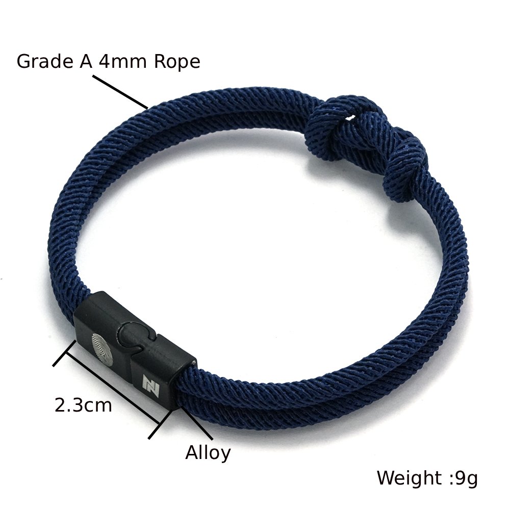 Pulsera de Cuerda para Hombre  - Street Fashion In Milan reseña y precio