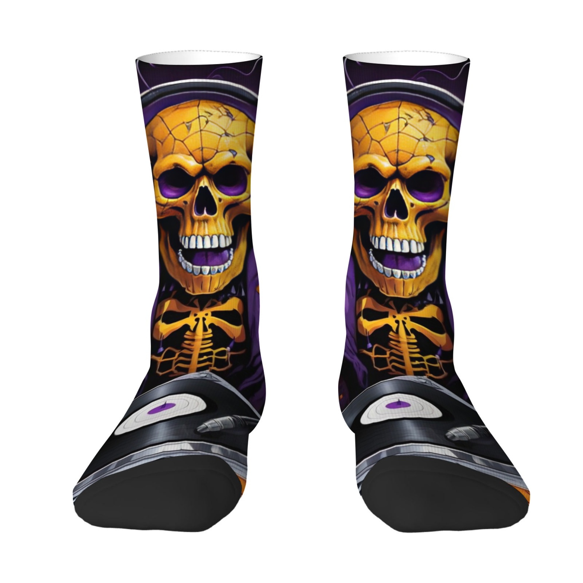 Calcetines góticos con estampa - Street Fashion Style Youtube reseña y precio