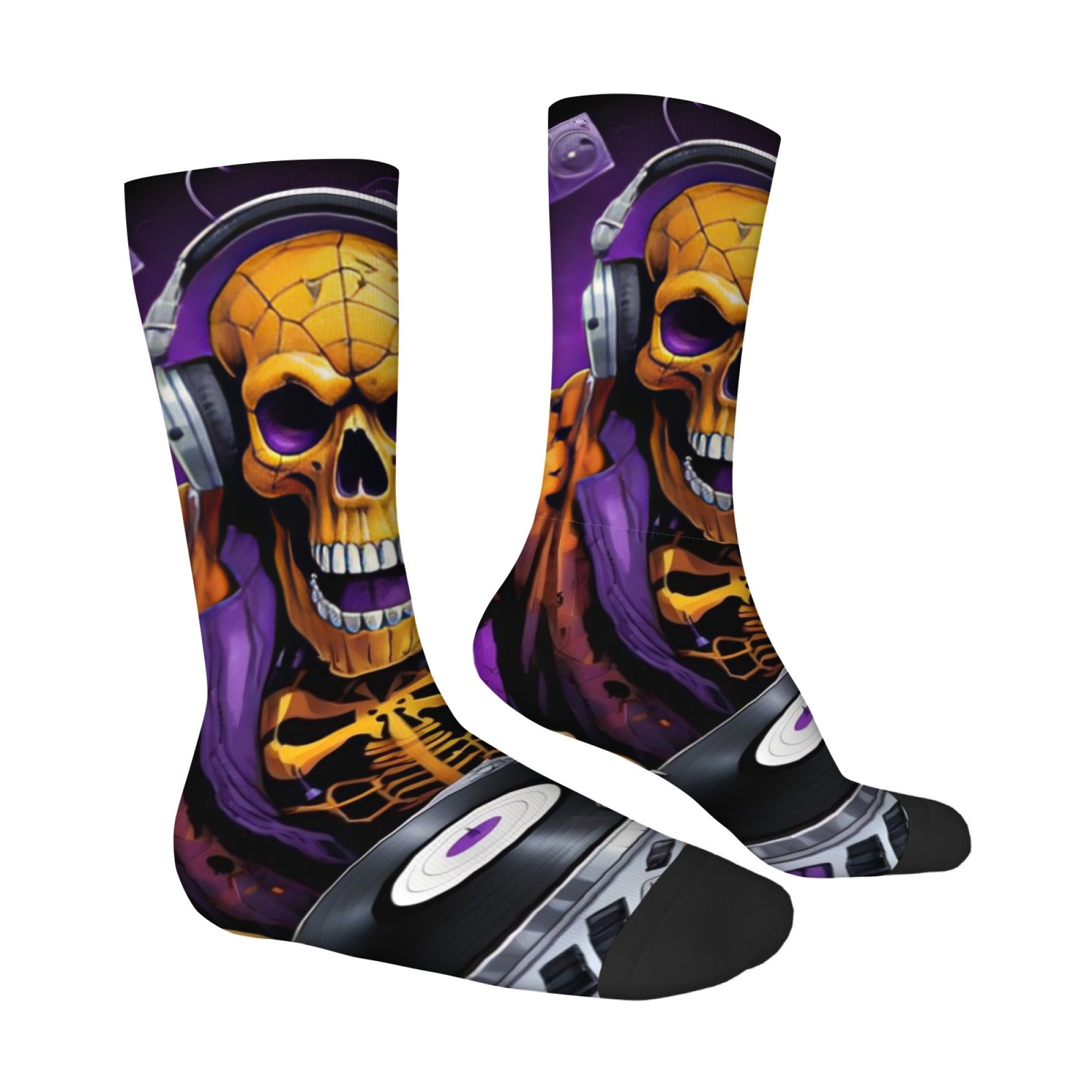 Calcetines góticos con estampa - Street Fashion Style Youtube reseña y precio