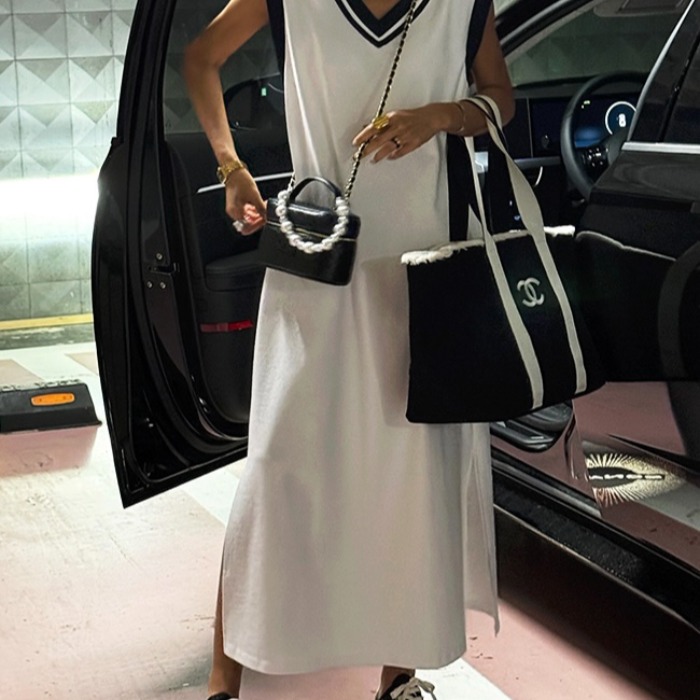 Vestido Largo Casual Estilo Co - Street Fashion Style Youtube reseña y precio