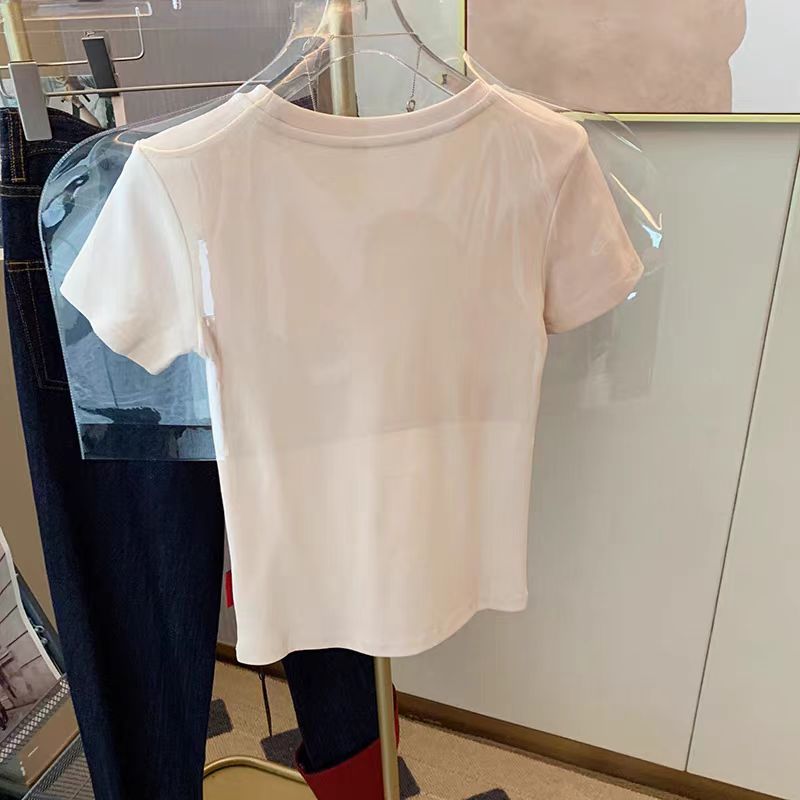 Camiseta coreana de verano par - Korean Street Fashion Female reseña y precio