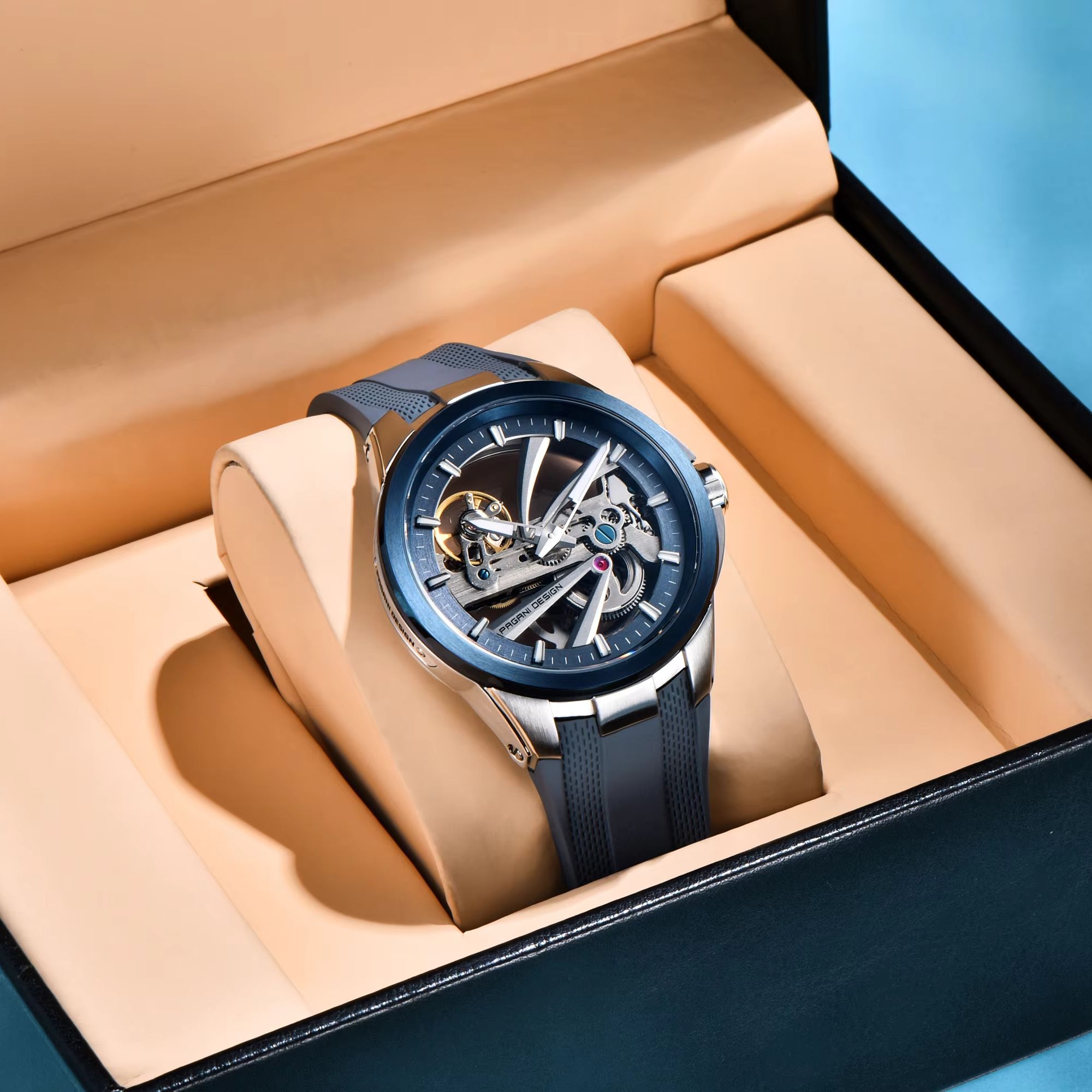 Reloj Mecánico Moderno para Ho - Street Fashion Jacket Men reseña y precio