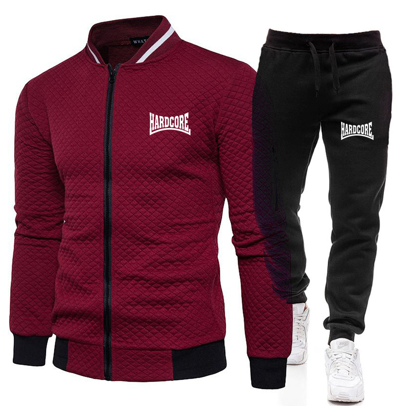 Conjunto de Chaqueta y Pantaló - Street Fashion Jacket Men reseña y precio