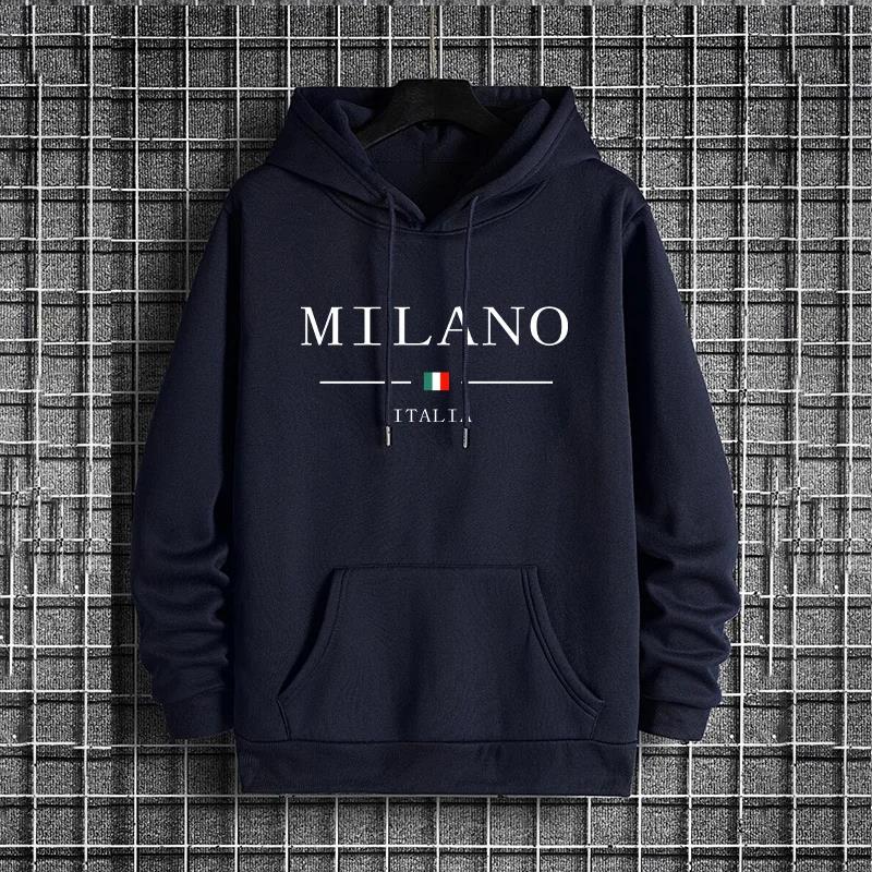 Sudadera con Capucha para Homb - Street Fashion In Milan reseña y precio