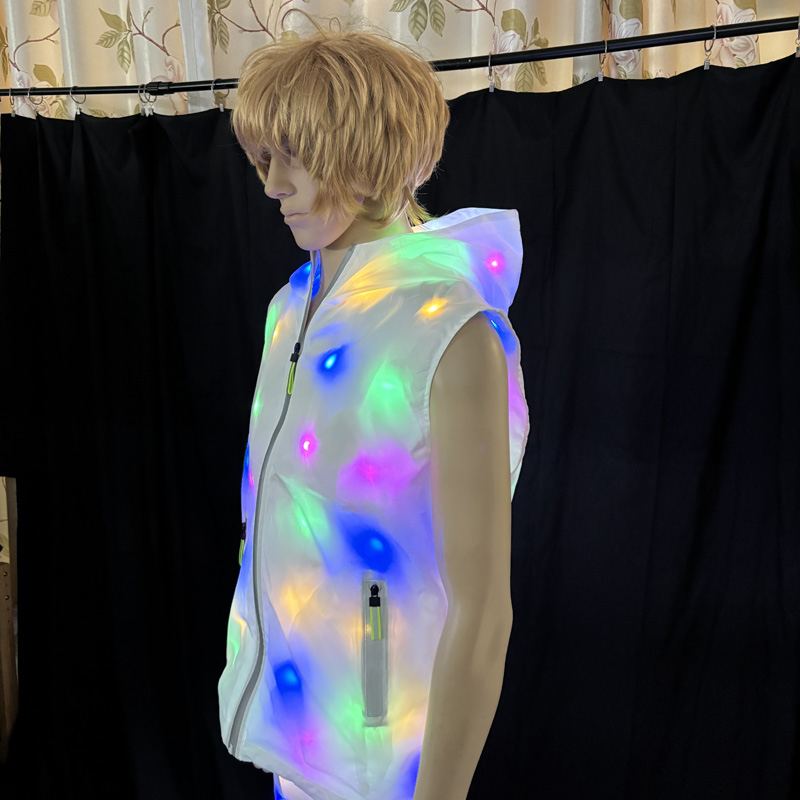 Chaleco brillante, chaqueta, d - Street Fashion Jacket Men reseña y precio