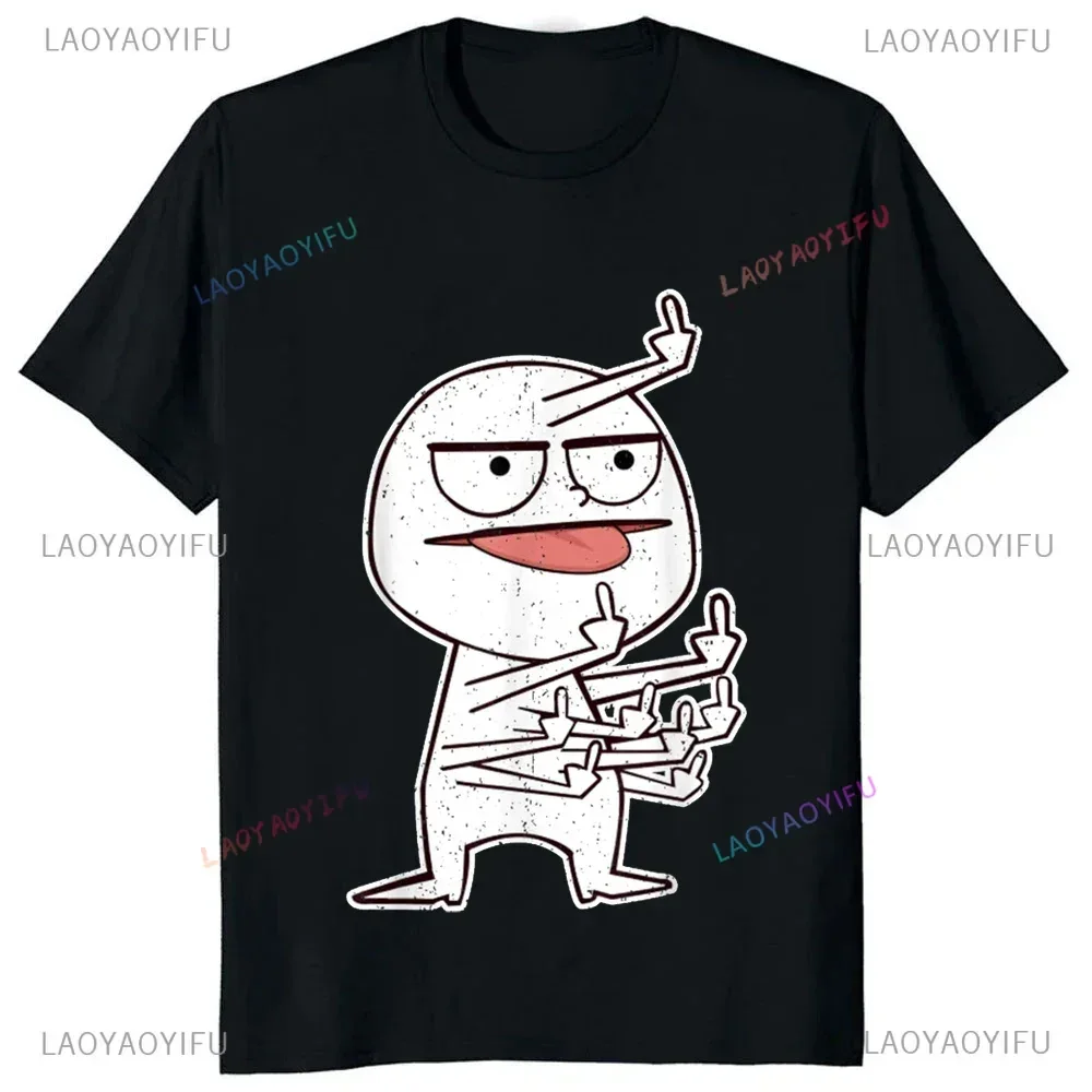 Camiseta con estampado de maní - Street Fashion Baggy reseña y precio