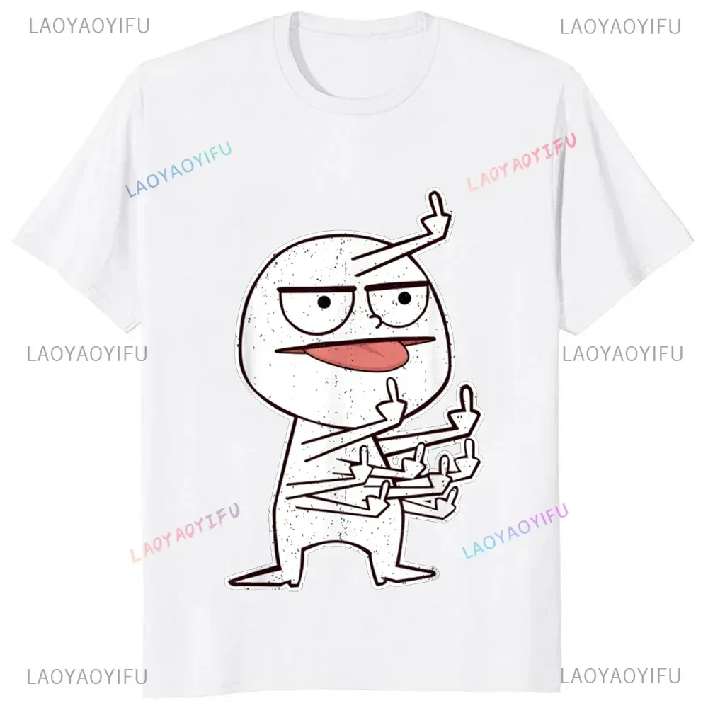 Camiseta con estampado de maní - Street Fashion Baggy reseña y precio