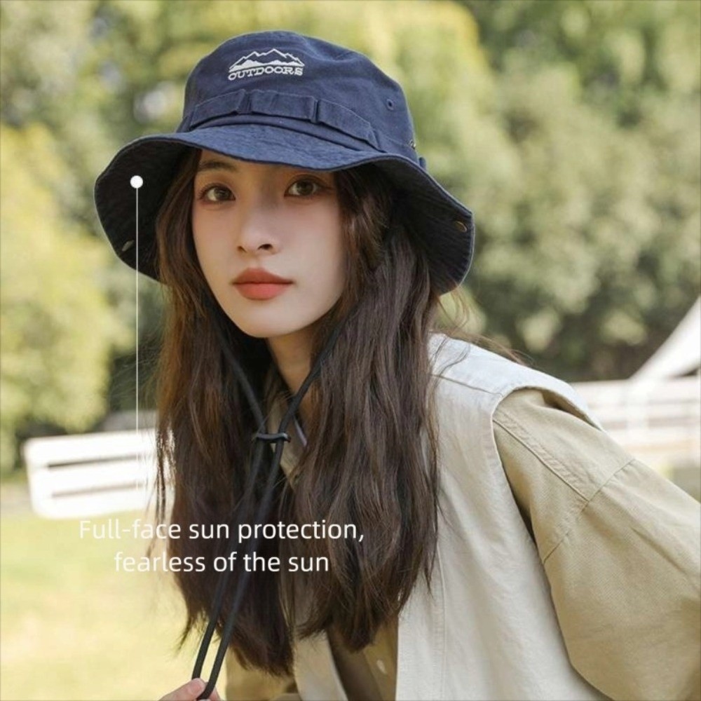Sombrero de escalada de montañ - Bucket Hat Embroidered reseña y precio