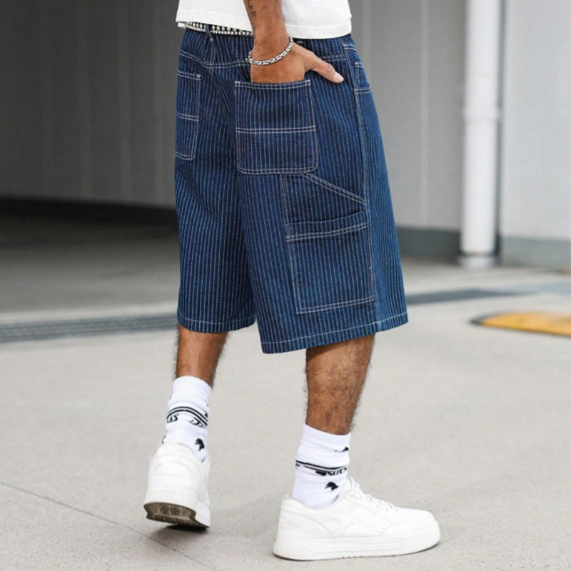 Pantalones Cortos de Mezclilla - Street Fashion Baggy reseña y precio