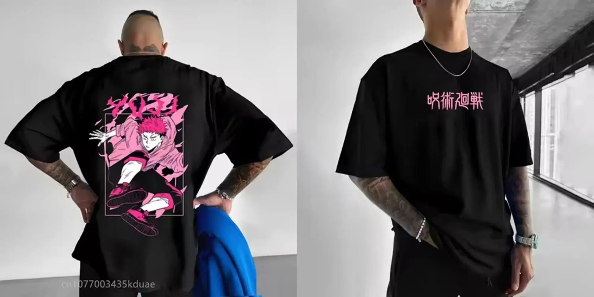 Camiseta Jujutsu Kaisen con gr - Street Fashion Of Japan reseña y precio