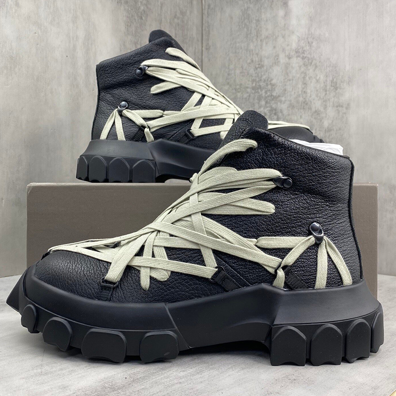 Botas de cuero originales de l - Street Fashion Designers reseña y precio