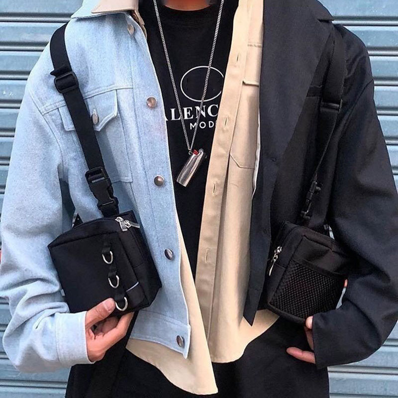 Bolso de Pecho Estilo Urbano,  - Street Fashion Baggy reseña y precio