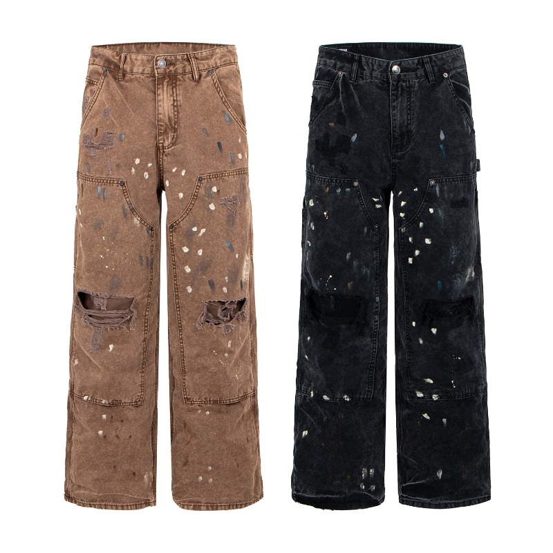 Pantalones Vaqueros Anchos Rot - Street Fashion Of Japan reseña y precio